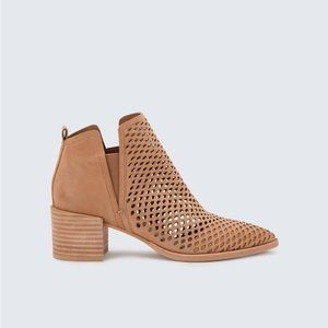Dolce Vita Bianca Block-Heel Booties NEW